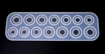 Форма из смолы Ювелирные изделия Кольца Обручальные кольца 14x