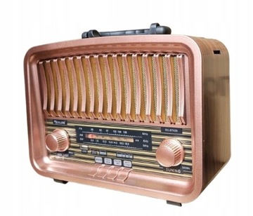 Винтажное перезаряжаемое радио PRL FM с Bluetooth USB