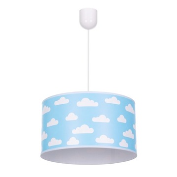 Lampa żyrandol zwis abażur dziecięcy CHMURKI 0200