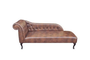 SZEZLONG pikowany leżanka sofa tapczan na wymiar