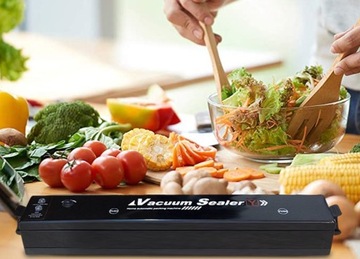 ВАКУУМНАЯ УПАКОВОЧНАЯ МАШИНА ДЛЯ ЕДЫ, ПОГОДЫ + мешков