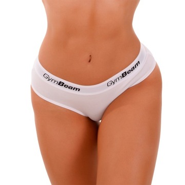 MAJTKI SPORTOWE FIGI DAMSKIE BIAŁE 3PAK GymBeam M