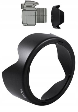 OSŁONA PRZECIWSŁONECZNA TULIPAN do CANON EF-S 18-135 mm f/3.5-5.6 IS STM