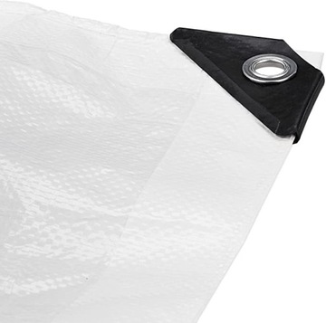 Брезент 100г ПЛАСТИНА Фольга плотная 6х8 БЕЛАЯ УФ+++