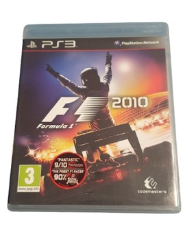 PS3 F1 2010 FORMULA GRA PLAYSTATION