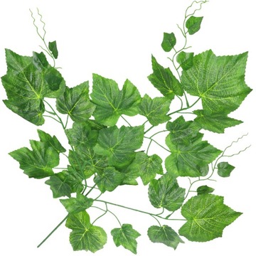 LIŚĆ LIŚCIE WINOGRON WINOROŚLI GAŁĄZKA 75cm