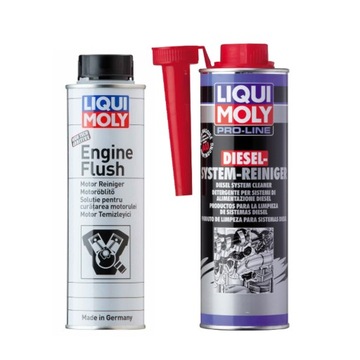 LIQUI MOLY PŁUKANKA + REGENERATOR WTRYSKÓW DIESLA