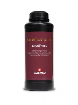 Żywica UV Saremco Crowntec SW/BL 0,5kg 0,5l do Drukarki 3D