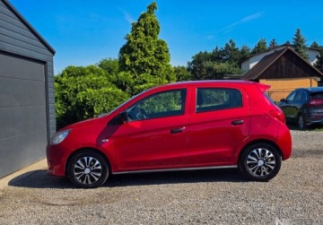 Mitsubishi Space Star Hatchback 5d 1.0 71KM 2014 Mitsubishi Space Star Bezwypadkowy, FV23, KredytowanieLeasing, Okazja, zdjęcie 5