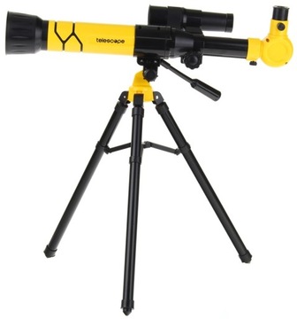 Teleskop Luneta Edukacyjny Statyw 40x Astronomia