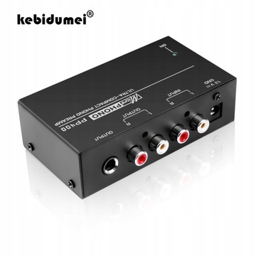 kebidumei Ultra-Compact Phono Preamp Preamplifier