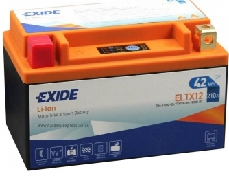 Akumulator Exide Lithium ELTX12 3.2Ah / 42Wh 210A