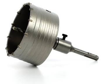 КОРОНОЧНАЯ ПИЛА ДЛЯ БЕТОННЫХ СТЕН СВЕРЛО ДЛЯ КИРПИЧА 125 мм.