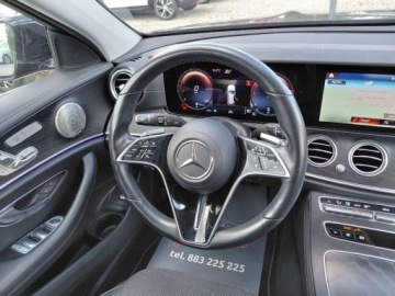 Mercedes Klasa E W213 Kombi Facelifting 2.0 E220d 194KM 2022 Mercedes-Benz Klasa E AMG Line Automat Kamera przod i tyl Full LED 2.0, zdjęcie 20