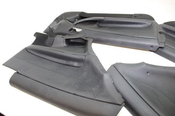 MERCEDES W208 CLK ОБИВКА БОКОВИН ДВЕРЕЙ 4ШТ ЗАДНЯЯ ЧАСТЬ