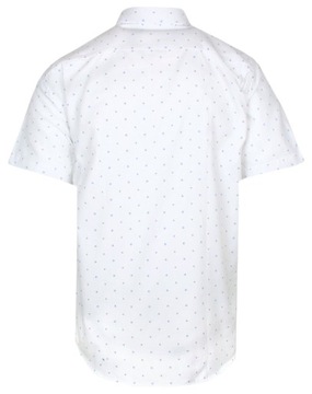 Biała Koszula Krótki Rękaw 50/182-188