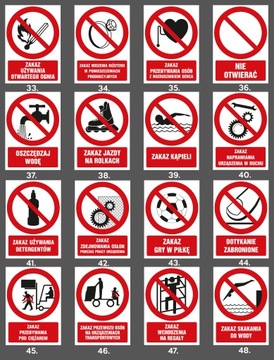 Наклейка Наклейки «Здоровье и безопасность» ВЫБОР УЗОРА 21 x 14,8 см A5