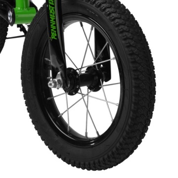 Детский беговой велосипед DEUBA зеленый 12