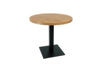 Stolik kawowy, Stół , Stolik, Stolik okrągły DECO, Dąb Lancelot, 80 cm