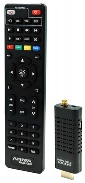 Декодер DVB-T2 H265 HEVC Тюнер Ferguson Ariva T30 mini для телевизора с HDMI