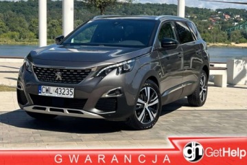 Peugeot 5008 II Crossover 1.5 BlueHDI 130KM 2018 Peugeot 5008 GT-Line 1.5 130KM 7 osob Bez wkladu Nowe opony serwisow