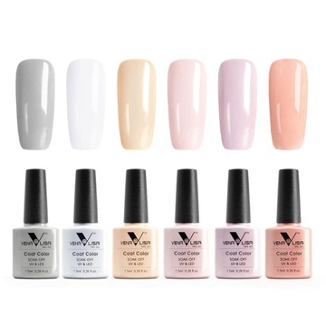 6pcs VENALISA lakier hybrydowy zestaw 7.5ml