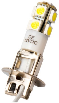H3 СВЕТОДИОДНАЯ ЛАМПА 9-SMD свет 12В 24В