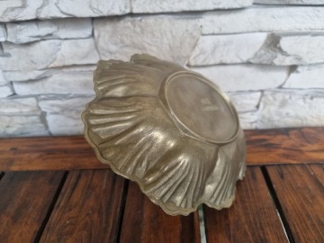 Латунная корзина, корзина для свадебных украшений, латунный поднос, блюдо в стиле арт-деко.
