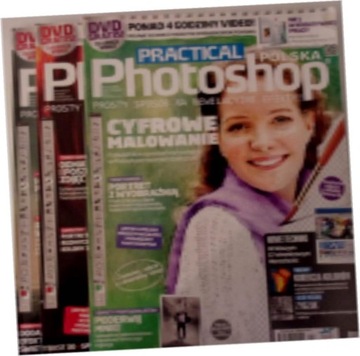 Practical Photoshop Polska nr 4,5,6/2012 brak CD