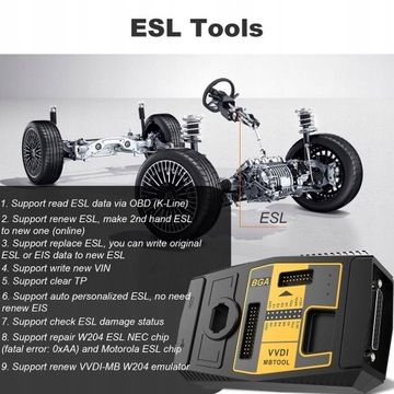 Xhorse XDMBC5EN VVDI MB BGA Tool Benz V1.5.0