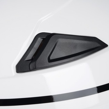 Открытый мотоцикл шлем Vito Fashion White Чоппер ECE Scooter 22.06 Light