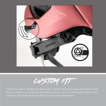 Велосипедный шлем Alpina Pico Pink Sparkel Gloss 50-55