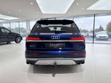 Audi Q7 II SQ7 Facelifting 4.0 TFSI 507KM 2021 Audi SQ7 Quattro Tiptronic 1 wlasciciel Salon Polska FV23 gw dostawa, zdjęcie 2