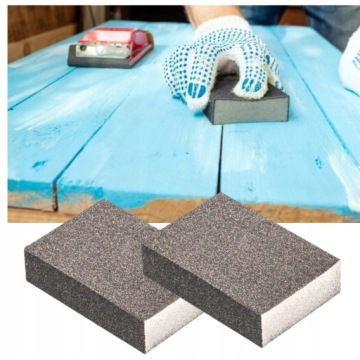 10 x ШЛИФОВАЛЬНАЯ ГУБКА BLOCK CUBE P 80 ДЛЯ ШЛИФОВАЛЬНЫХ ПЛАСТИН