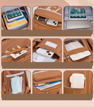 PLECAK KAPIBARA SZKOLNY TORNISTER MASKOTKA DLA DZIECI DO SZKOŁY BE CAPIBARA