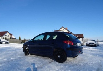 Peugeot 206 Hatchback 1.4 i 75KM 2008 Peugeot 206 1.4ben,klima,el.szyby,oplanony 1.4 Benzyna 75KM, zdjęcie 9