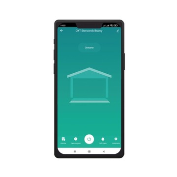 Sterownik Bramy Garażu z Sensorem i Zewnętrzną Anteną WiFi TUYA Moduł OXT
