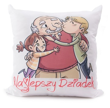 Poduszka Dziadka SUPER PREZENT na Dzień Dziadka
