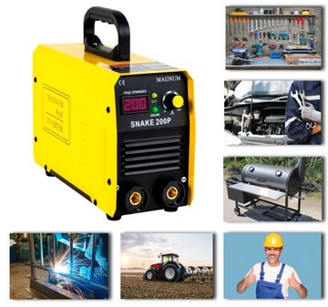 SPAWARKA ELEKTODOWA MMA MAGNUM SNAKE 200P(S) 200A