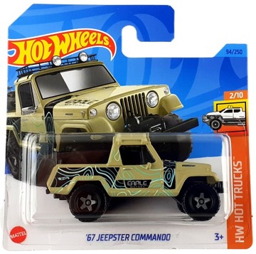 HOT WHEELS MODEL '67 JEEPSTER COMMANDO HW HOT
