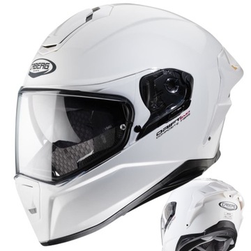 KASK MOTOCYKLOWY CABERG DRIFT EVO INTEGRALNY PINLOCK BIAŁY ROZMIAR S