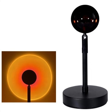 PROJEKTOR LED Zachód Słońca - LAMPKA Nocna Prezent