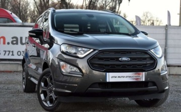 Ford Ecosport II SUV Facelifting 1.0 EcoBoost 125KM 2019 Ford EcoSport ST-line Idealny LED skora ALCANTARA navi. Benzyna 125KM, zdjęcie 4