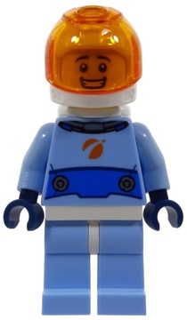 LEGO CITY FIGURKA KOSMONAUTA ASTRONAUTA KOSMOS SPACE NASA