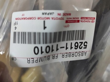 LEXUS LC LC500 LC500H ABSORBÉR NÁRAZNÍKU PĚNA