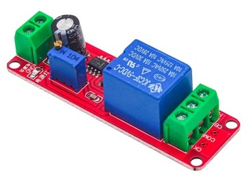 Moduł Czasowy Timer NE555 Opóźniacz 12V Przekaźnik