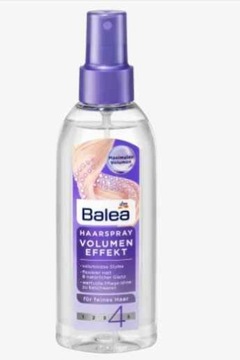 Balea Spray do włosów z efektem objętości, 150 ml
