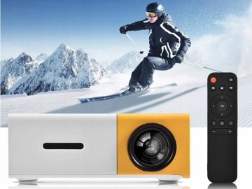 RZUTNIK PROJEKTOR LED OBROTOWY DO POKOJU DZIECKA ANDROID TV WIFI 4K