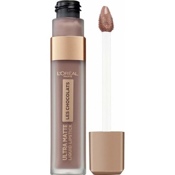 LOREAL PARIS WODOODPORNA MATOWA POMADKA O ZAPACHU CZEKOLADY OUTLET