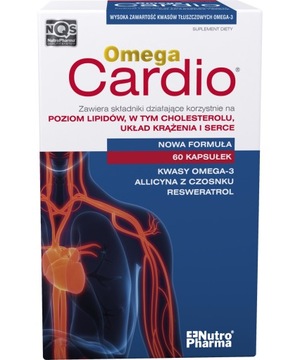 Omega Cardio 60 kapsułek Kwasy Omega 3
